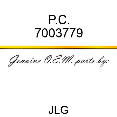 P.C. 7003779
