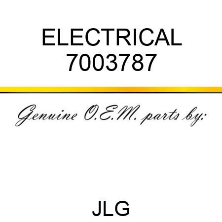 ELECTRICAL 7003787