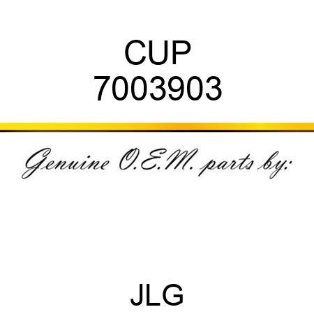 CUP 7003903