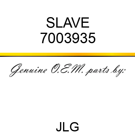 SLAVE 7003935