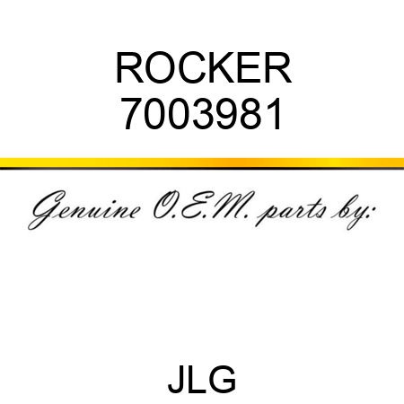 ROCKER 7003981