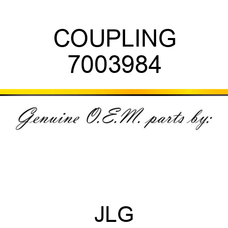 COUPLING 7003984