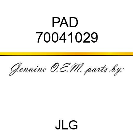 PAD  70041029