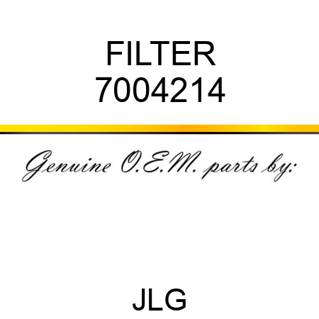 FILTER 7004214