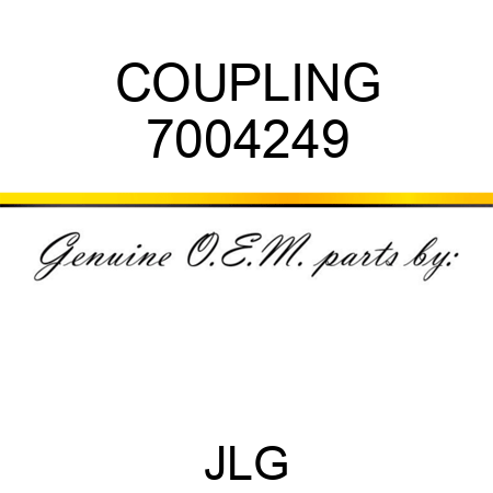 COUPLING 7004249