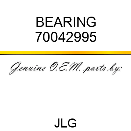 BEARING 70042995