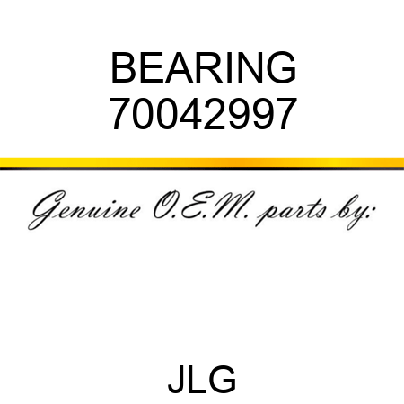 BEARING 70042997