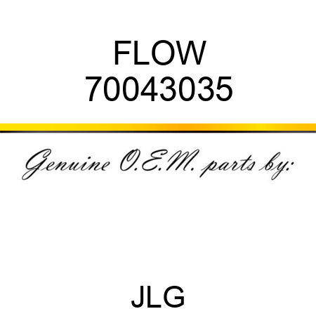 FLOW 70043035