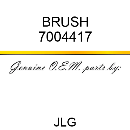BRUSH 7004417