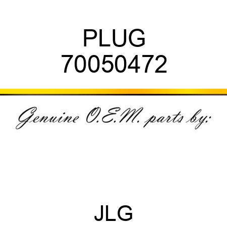 PLUG 70050472