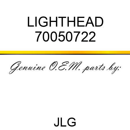 LIGHTHEAD 70050722