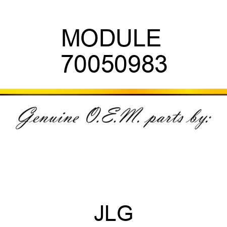 MODULE  70050983