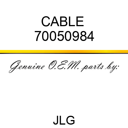 CABLE  70050984