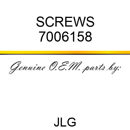 SCREWS 7006158