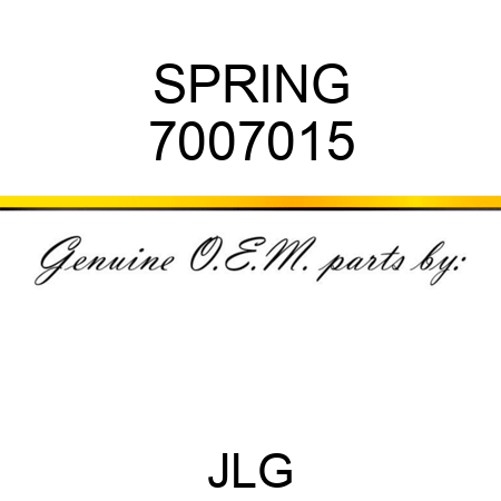 SPRING 7007015