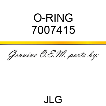 O-RING 7007415
