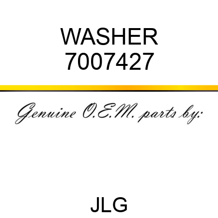 WASHER 7007427