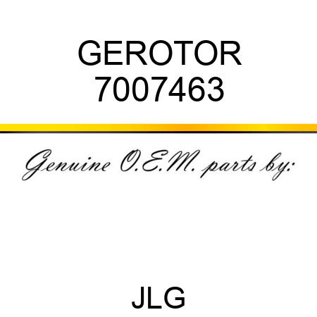 GEROTOR 7007463