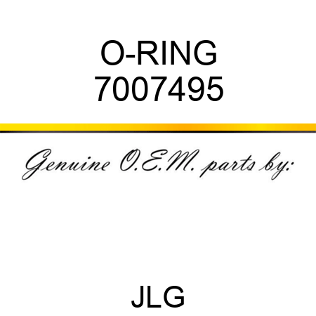 O-RING 7007495