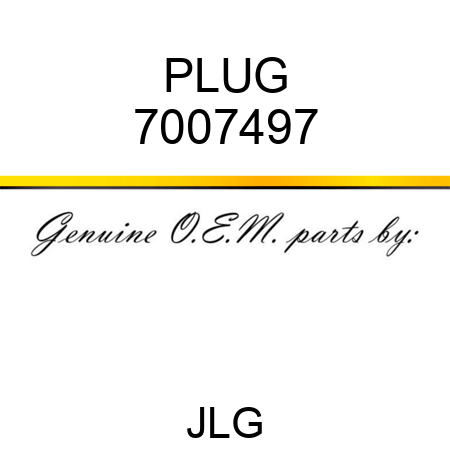 PLUG 7007497