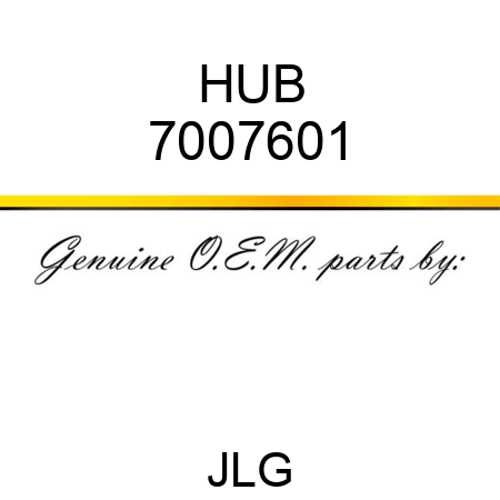 HUB 7007601