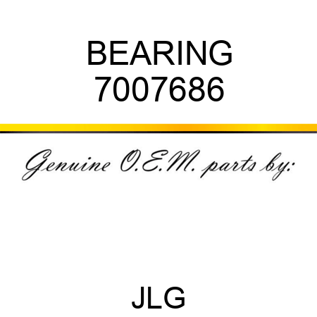 BEARING 7007686