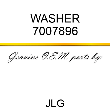 WASHER 7007896