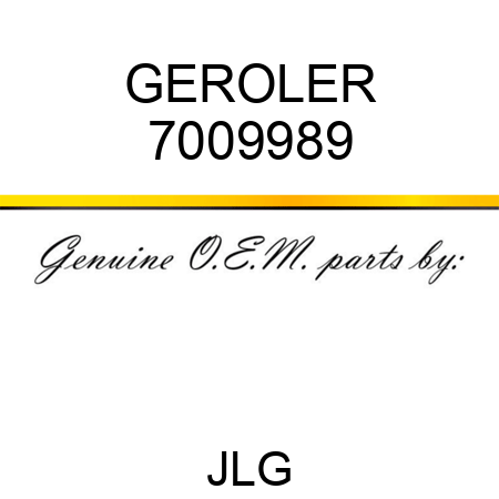 GEROLER 7009989