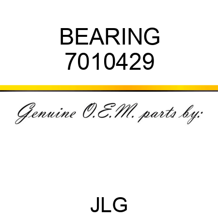 BEARING 7010429