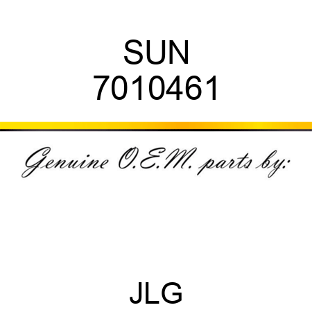 SUN 7010461