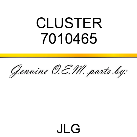 CLUSTER 7010465