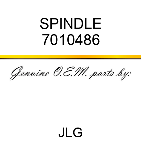 SPINDLE 7010486