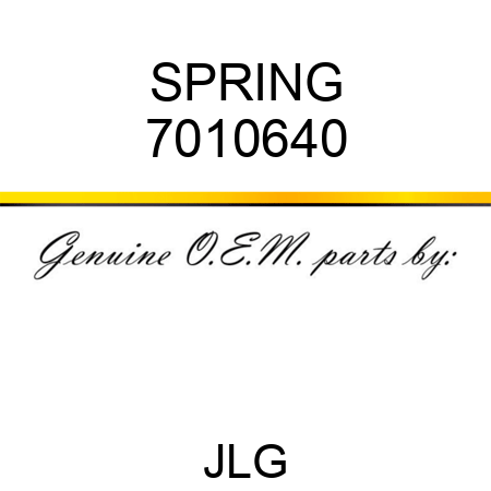 SPRING 7010640