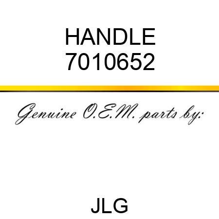 HANDLE 7010652