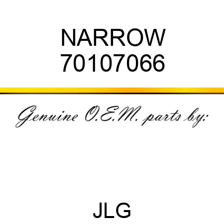 NARROW 70107066