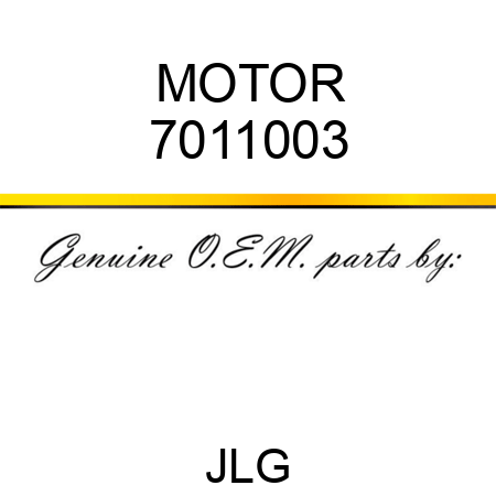 MOTOR 7011003