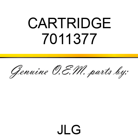 CARTRIDGE 7011377