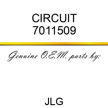 CIRCUIT 7011509