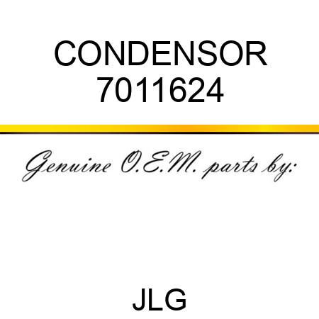 CONDENSOR 7011624