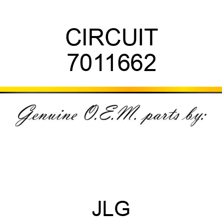 CIRCUIT 7011662