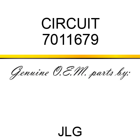 CIRCUIT 7011679