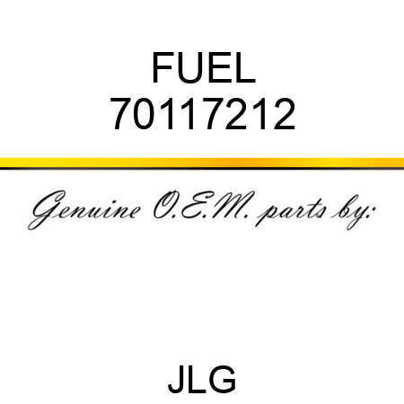 FUEL 70117212