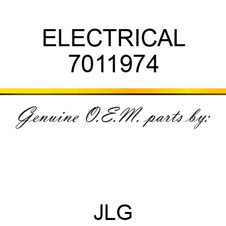 ELECTRICAL 7011974