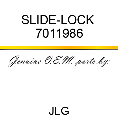 SLIDE-LOCK  7011986