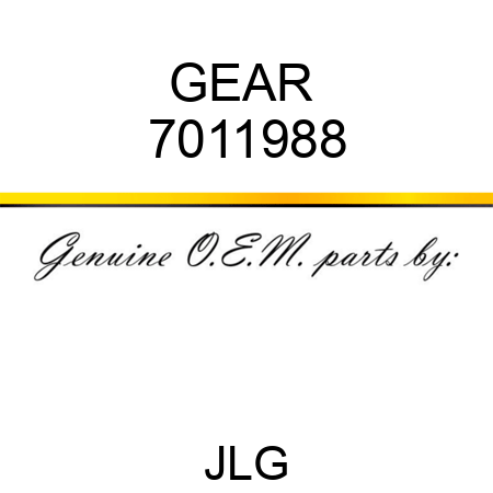 GEAR  7011988