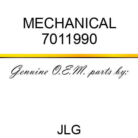 MECHANICAL 7011990