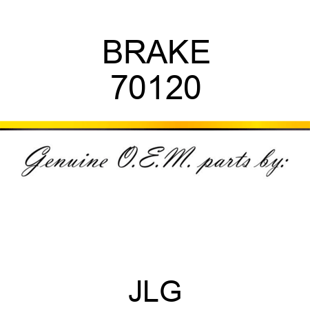 BRAKE 70120