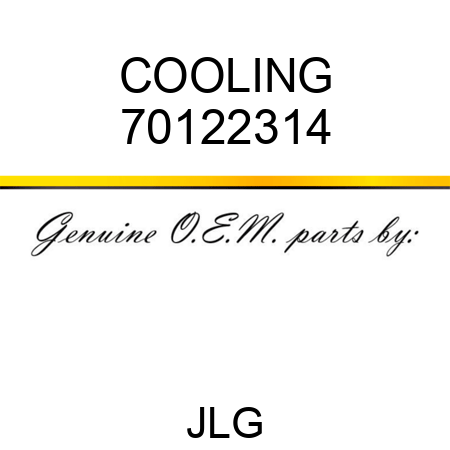 COOLING 70122314