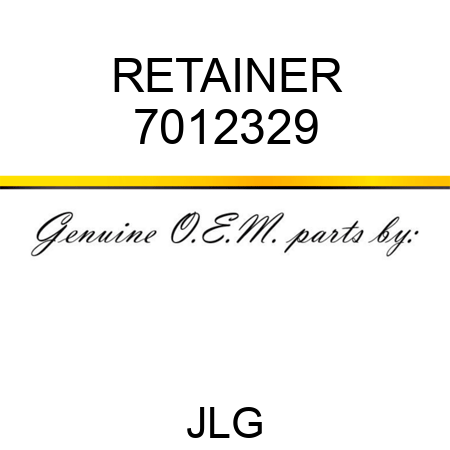RETAINER 7012329