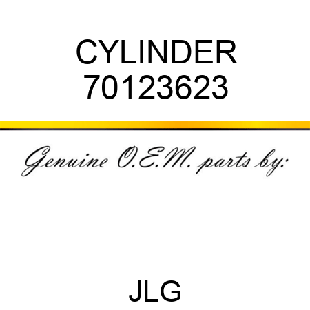 CYLINDER 70123623